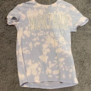 Kohls Blue & White Montana Tee